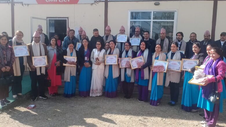 भीमदत्त नगरपालिकाको छैटौँ स्थापना दिवस सम्पन्न, प्रमुख प्रशासकिय अधिकृतसहित पत्रकारसम्म सम्मानित