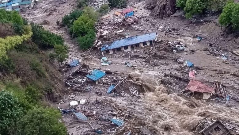 हुम्लाको नेप्कामा पहिरोको ठूलो क्षति, विद्यालयदेखि खेतीयोग्य जमिनसम्म बगायो