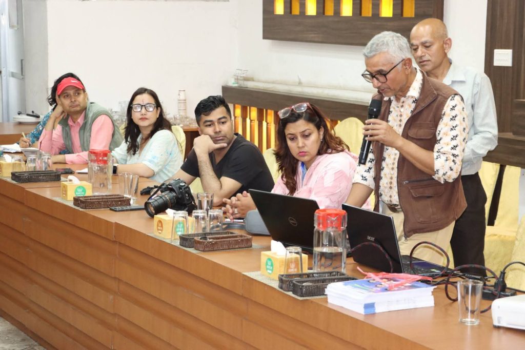 शिक्षा पत्रकारिता केवल घटना प्रधान मात्र नभएर नीतिगत र परिणाममुखी हुनुपर्नेमा राजेन्द्र दाहालको जोड